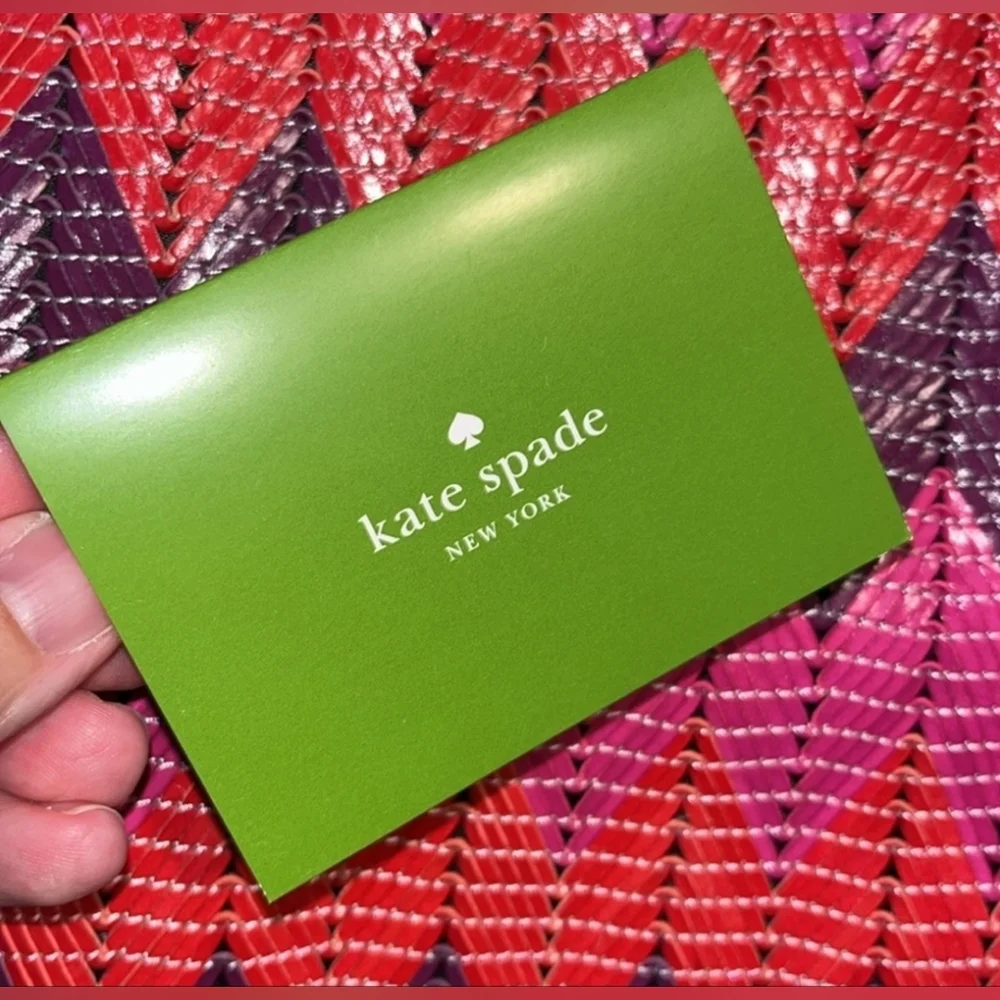 Kate Spade Beverly Breeze Woven Small Coal Tote Bag NWT 💜HOST PICK💜 - Picture 13 of 15